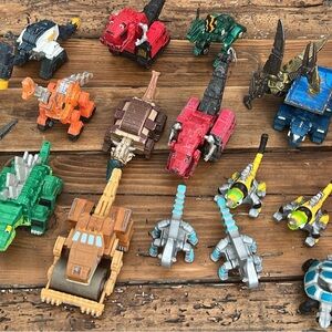 Original Mattel Diecast Dinotrux toys